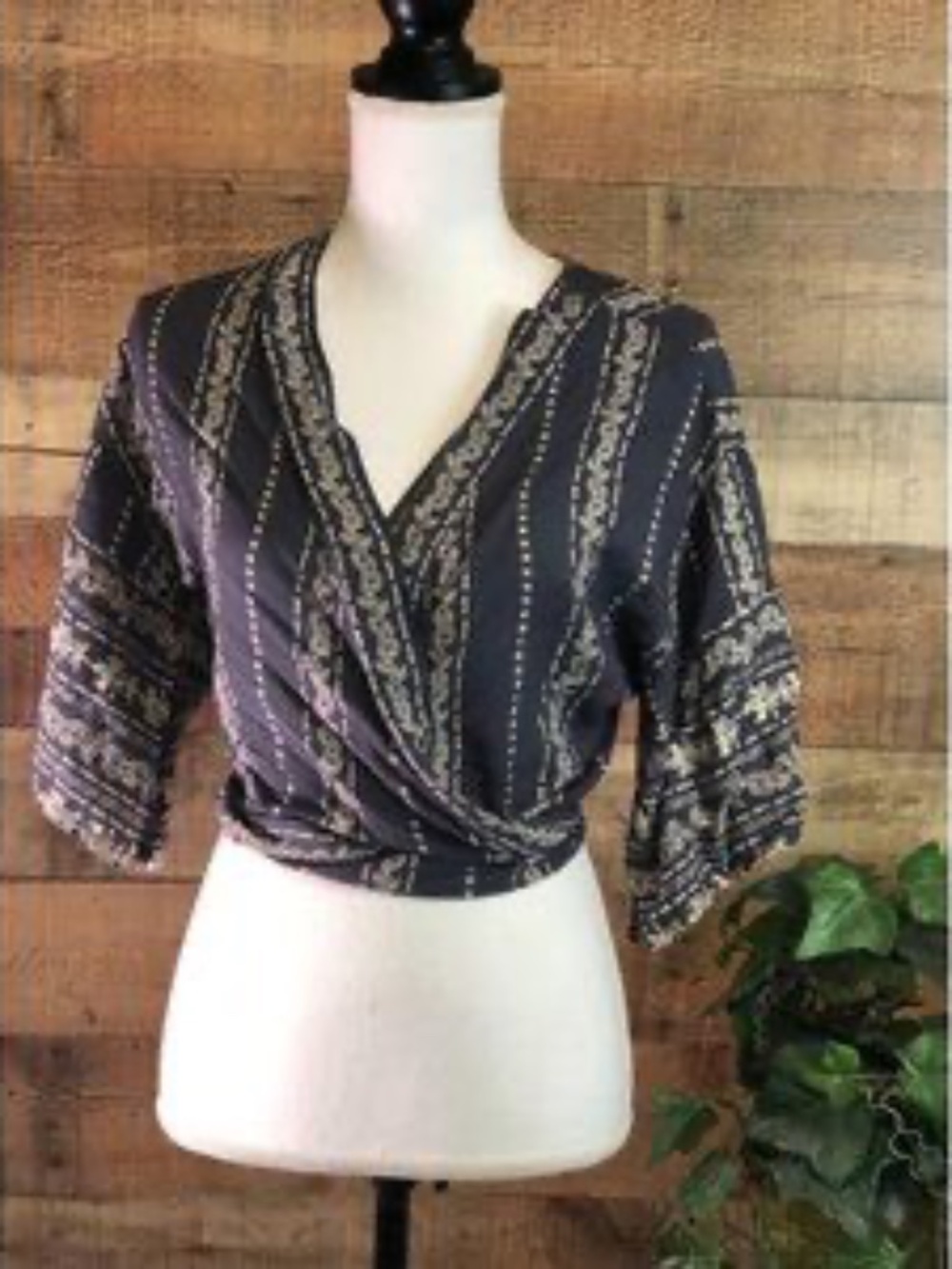 Women's Size XS Japna Wrap Blouse